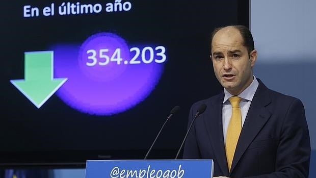 El secretario de Estado de Empleo, Juan Pablo Riesgo