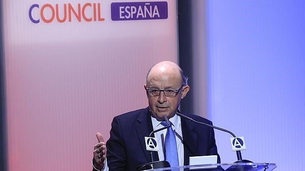 Cristóbal Montoro, ministro de Hacienda y Administraciones Públicas en funciones