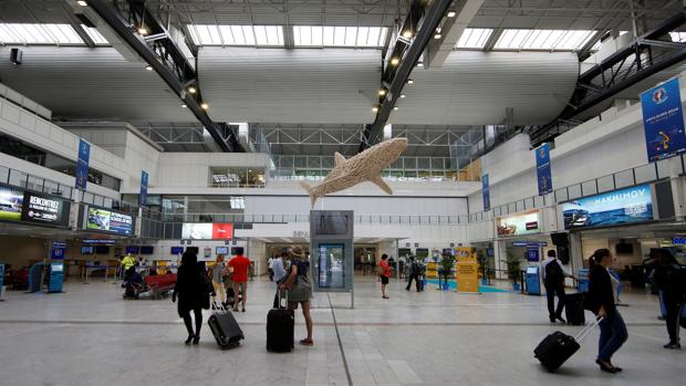 Aeropuerto en Niza (Francia)