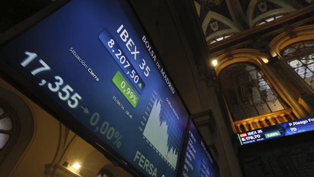 El Ibex, comenzaba la sesión con un rebote del 1,15% que le permitía superar de nuevo los 8.200 puntos