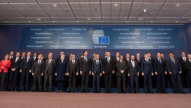 Reunión de los líderes europeos