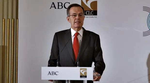 El vicepresidente de Cepsa, Pedro Miró, en un foro de ABC