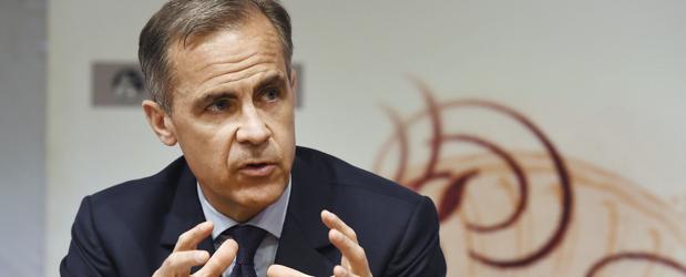 El gobernador del Banco de Inglaterra, Mark Carney