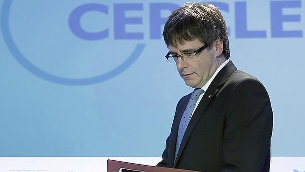 El presidente de la Generalitat, Carles Puigdemont