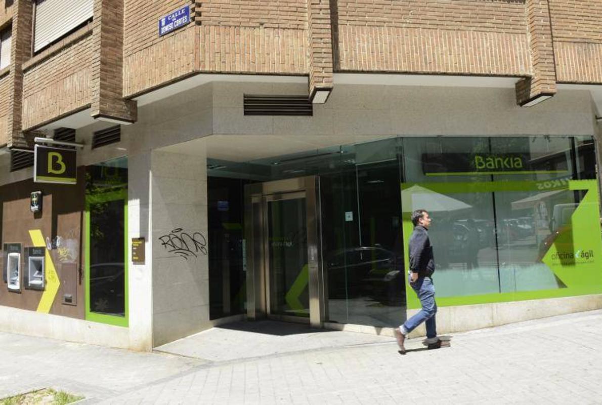 Una sucursal de Bankia en Madrid