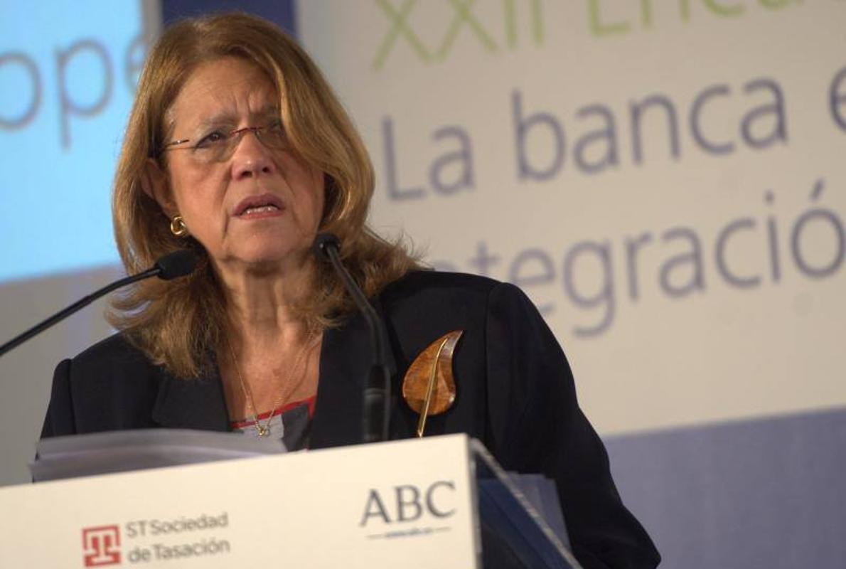 Elvira Rodríguez, presidenta de la CNMV