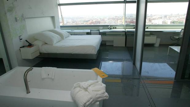 Habitaciión de hotel en Madrid