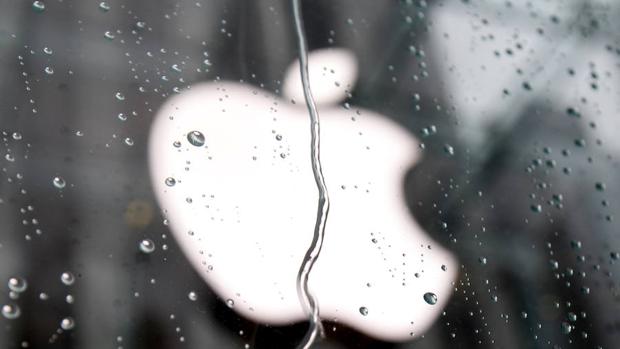 La manzana característica del logo de Apple