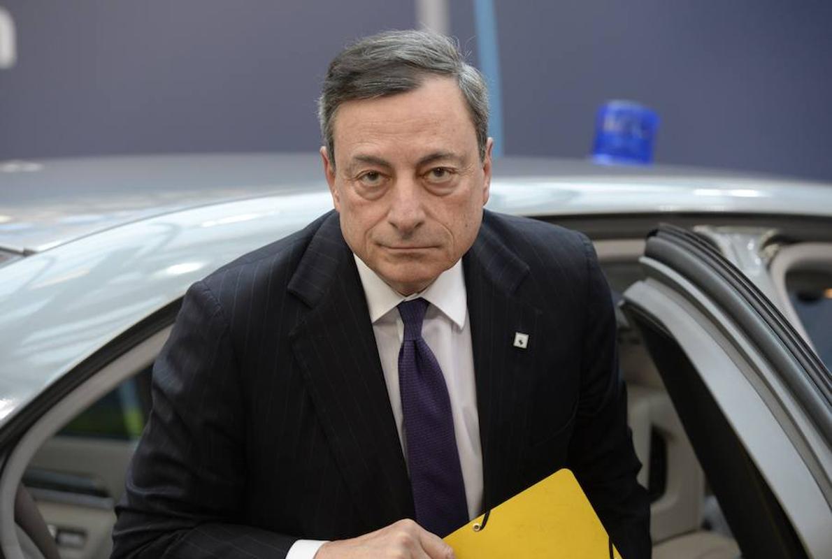 Mario Draghi, presidente del BCE