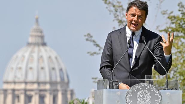 El primer ministro italiano, Matteo Renzi, en un reciente acto en Roma