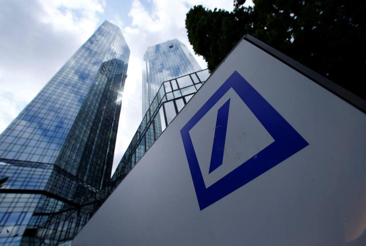 La sede central de Deutsche Bank en Alemania