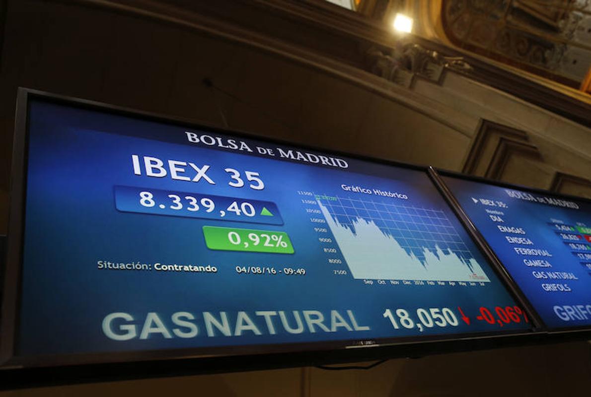 El Ibex vuelve al terreno positivo