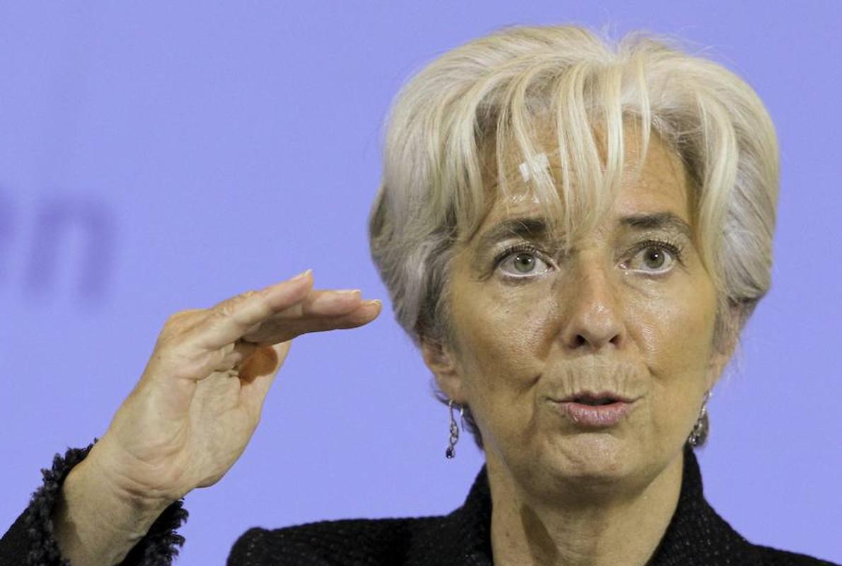 Christine Lagarde, directora del Fondo Monetario Internacional