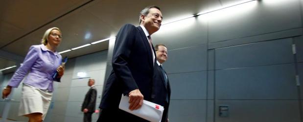 El presidente del BCE, Mario Draghi