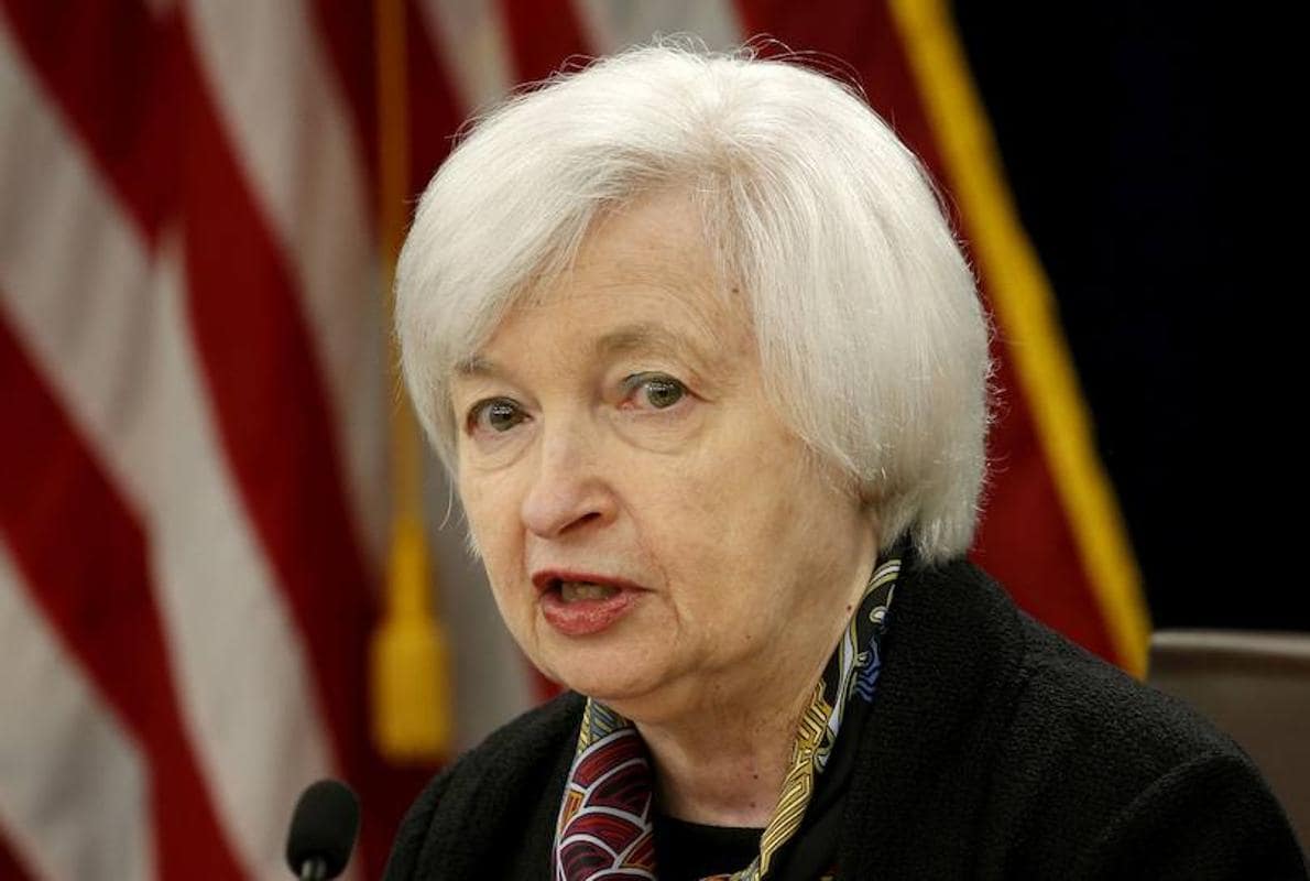 janet Yellen, presidenta de la Fed