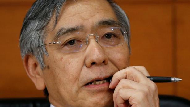 El gobernador del Banco de Japón, Haruhiko Kuroda