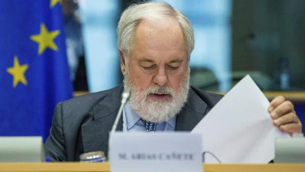 El comisario europeo de Energía, Miguel Arias Cañete
