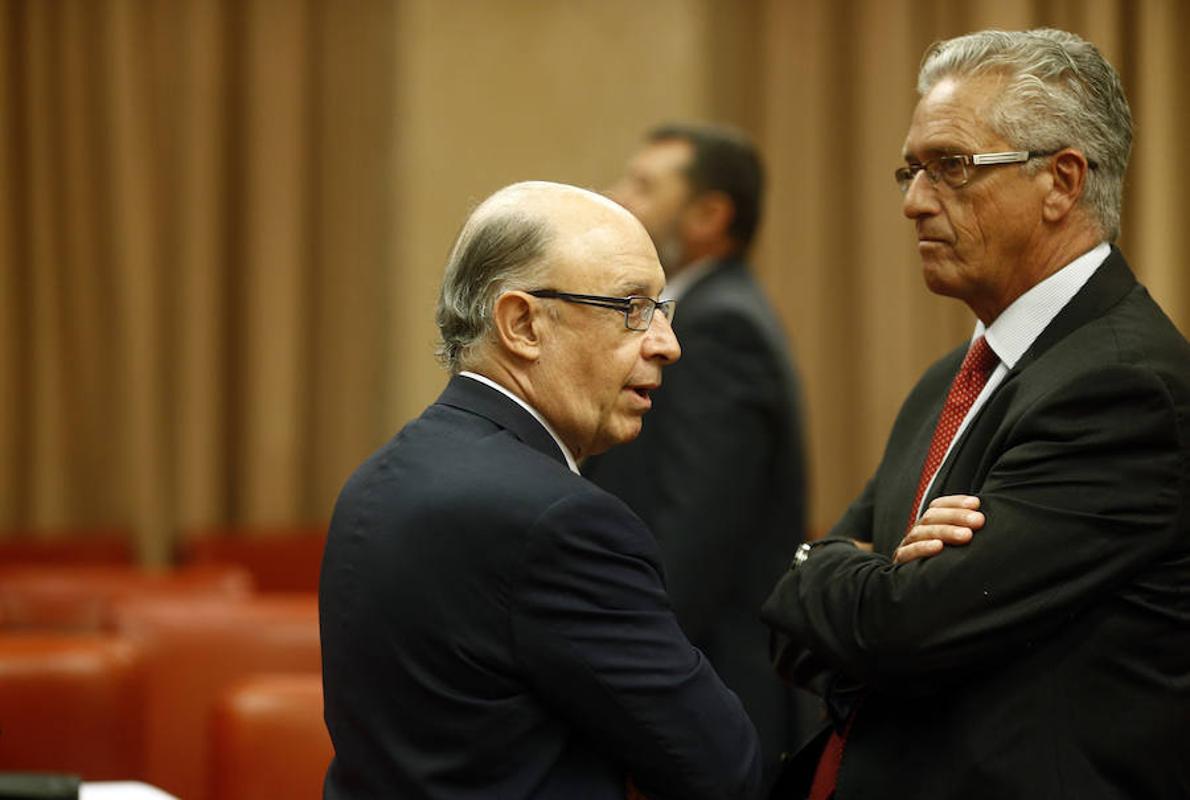 Cristóbal Montoro, ministro de Hacienda en funciones