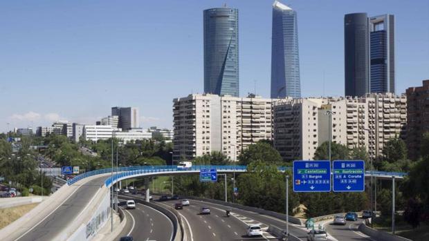 Cuatro torres de Madrid