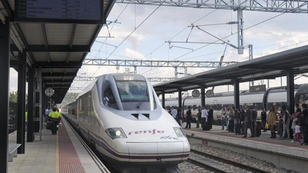 Tren de alta velocidad en León