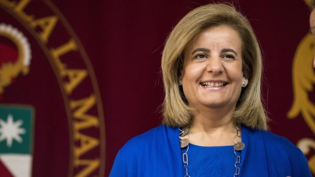 Fátima Báñez, ministra de Empleo en funciones