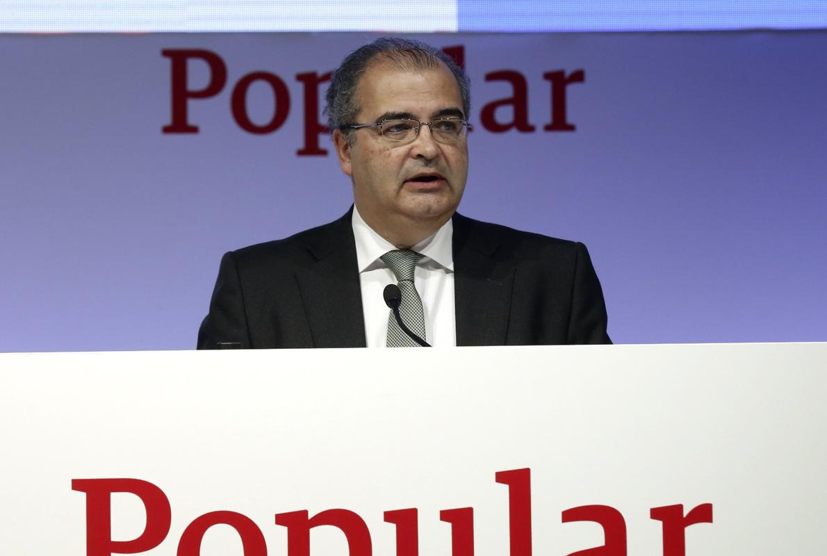 El presidente de Banco Popular, Ángel Ron