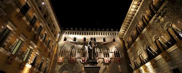 Fachada del Monte dei Paschi di Siena