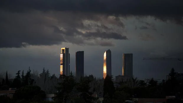 Imagen del "skyline" de Madrid