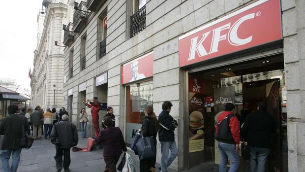 Local de KFC situado en Gran Vía