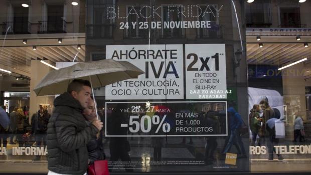 El comercio vende el 4% más en noviembre apoyado en la campaña del «Black Friday»