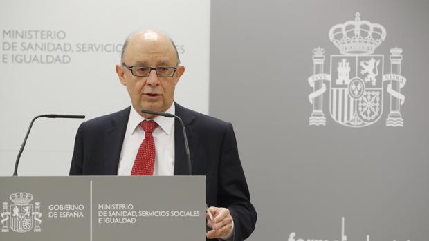 El ministro de Hacienda, Cristobal Montoro