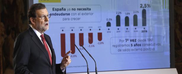 El presidente del Gobierno, Mariano Rajoy