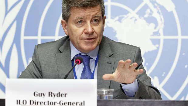 El director general de la Organización Internacional del Trabajo, Guy Ryder