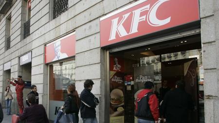 La cadena KFC está especializada en pollo frito