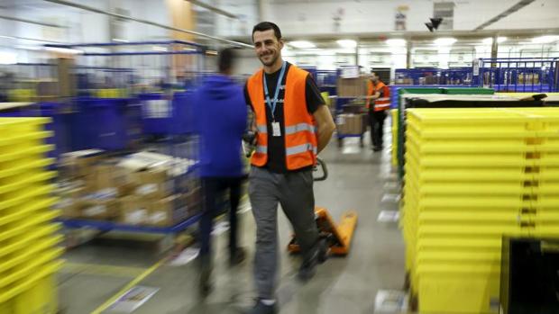 Centro logístico de Amazon en Madrid