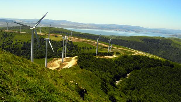 Parque eólico de Valdeporres, en Burgos, de Iberdrola