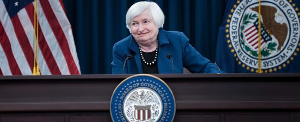 La presidenta de la Reserva Federal, Janet Yellen