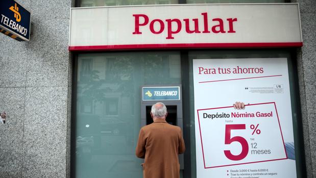 Las acciones de Popular se han situado en los 0,815 euros, un nivel que no se tocaba desde finales de febrero