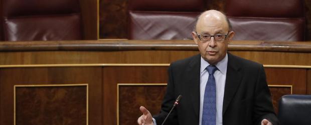 El ministro de Hacienda, Cristóbal Montoro