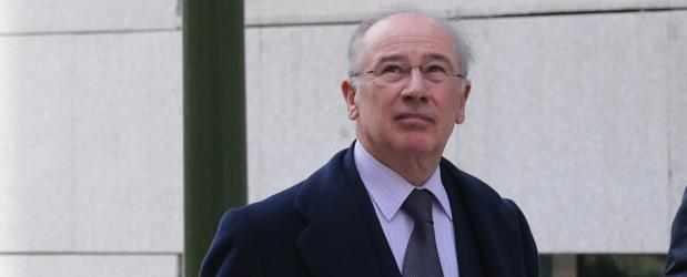 Rodrigo Rato acude a una vistilla en la Audiencia Nacional