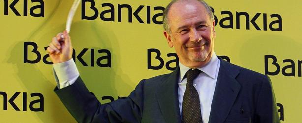 Rodrigo Rato, durante la salida a Bolsa de Bankia en 2011