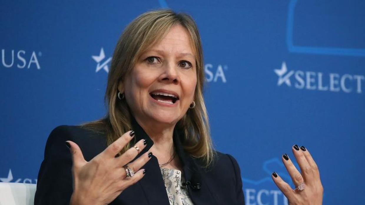 La consejera delegada de General Motors, Mary Barra