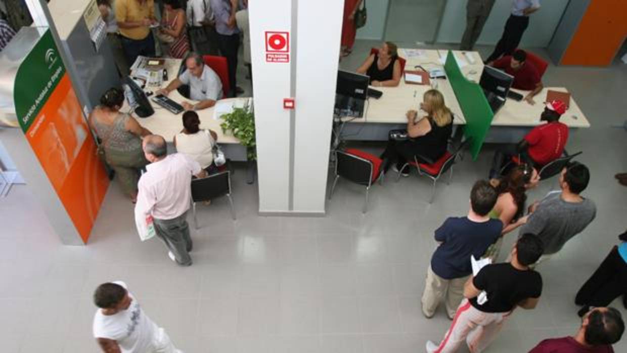 Una oficina del Servicio Andaluz de Empleo