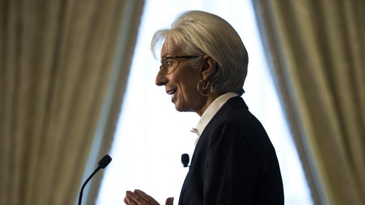 La directora gerente del Fondo Monetario Internacional (FMI), Christine Lagarde