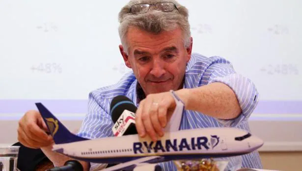 El consejero delegado de Ryanair, Michael O'Leary