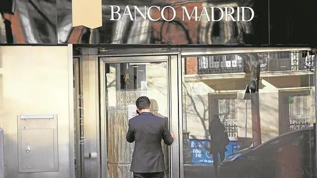 Antigua sucursal de Banco Madrid