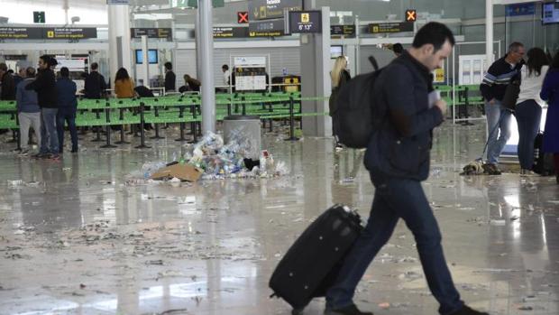 Comienza la huelga de limpieza de Eulen en la estación de tren de Málaga