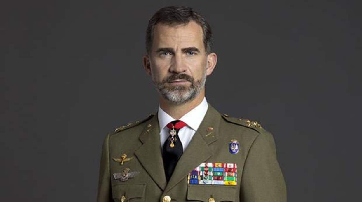 Retrato del Rey de España Don Felipe VI