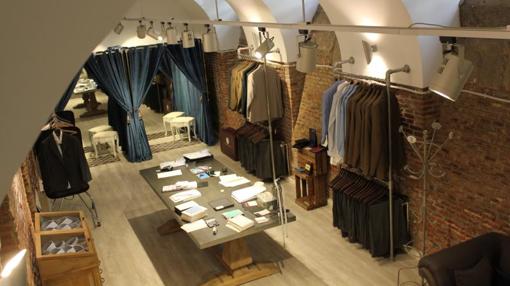 El showroom que Bere Casillas tiene en la calle Marqués de Duero, de Madrid