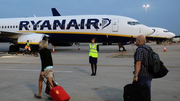 Ryanair publica la lista con todos los vuelos cancelados hasta el próximo 28 de octubre